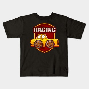 Mini Car Racing Kids T-Shirt